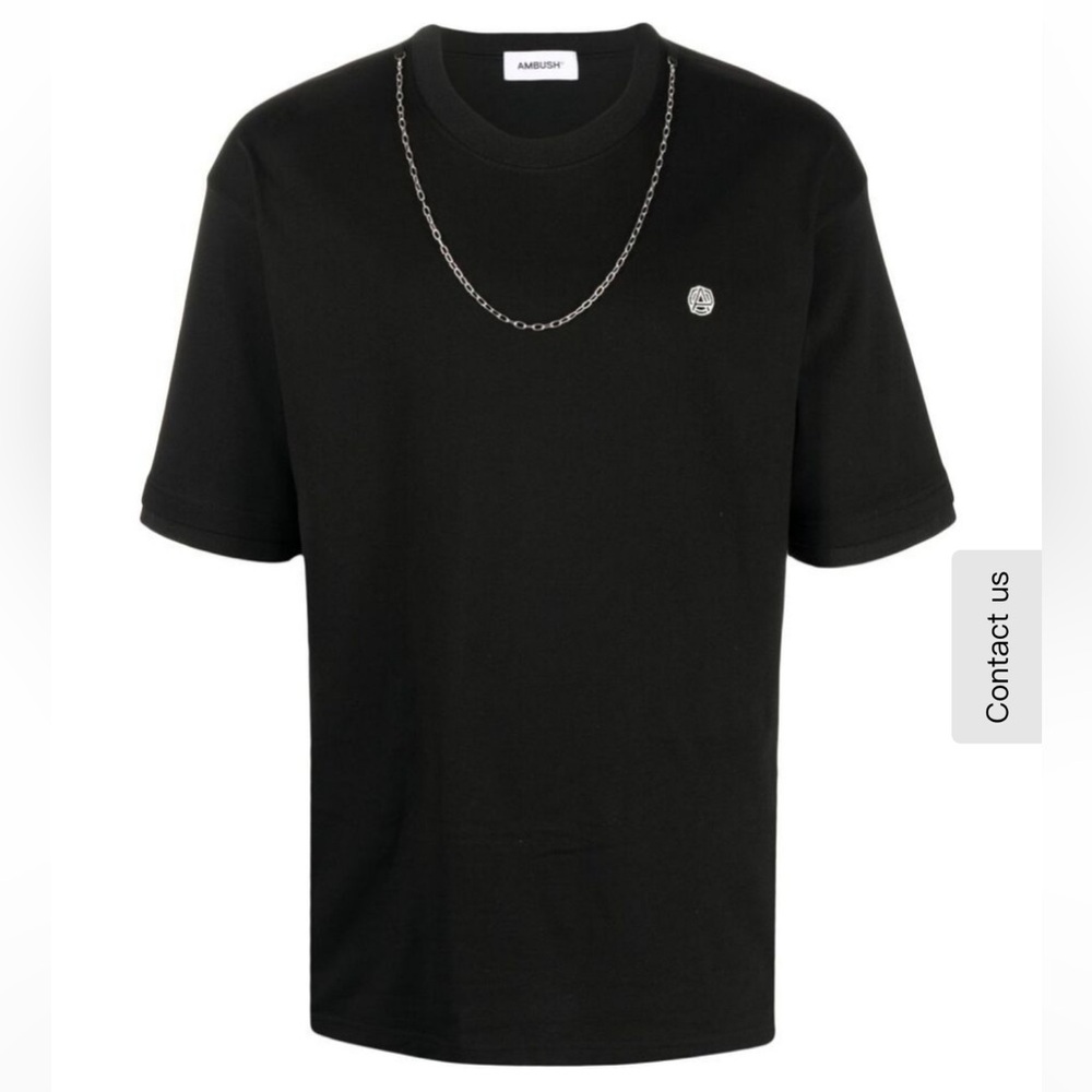 AMBUSH Chain Embellished Tee L